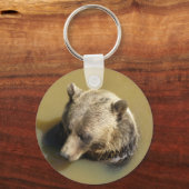 Grijze beer sleutelhanger (Voorkant)
