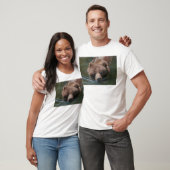 Grijze beer t-shirt (Unisex)