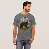 Grijze beer t-shirt (Voorkant volledig)