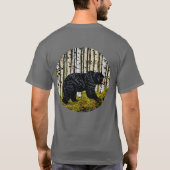 Grijze beer t-shirt (Achterkant)