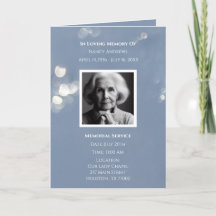 Grijze begrafenisherdenking overlijdensbericht gev