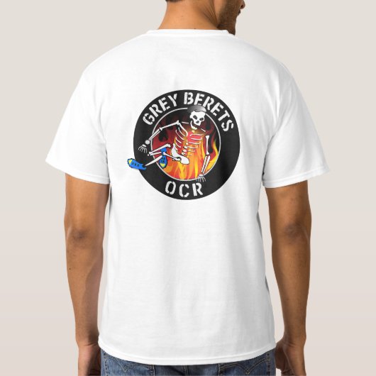 Grijze berets OCR Basic T T-shirt (Achterkant)