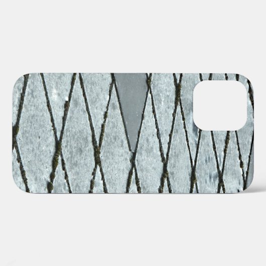 Grijze betonbedekking Case-Mate iPhone case (Achterkant (horizontaal))