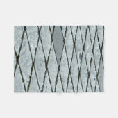 Grijze betonbedekking fleece deken (Voorkant (Horizontaal))