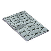 Grijze betonbedekking notitieboek (Rechterzijde)