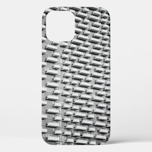 Grijze betonbouw Case-Mate iPhone case (Achterkant)