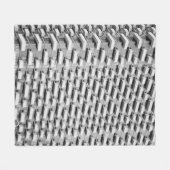 Grijze betonbouw fleece deken (Voorkant (Horizontaal))