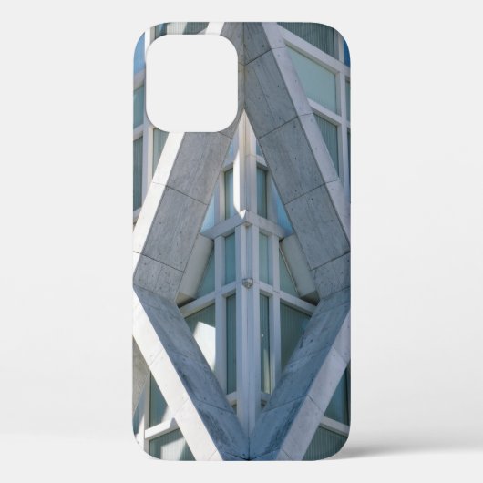 Grijze betonbouw overdag Case-Mate iPhone case (Achterkant)