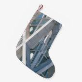 Grijze betonbouw overdag kleine kerstsok (Voorkant (Hangend))