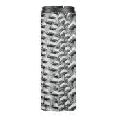 Grijze betonbouw thermosbeker (Achterkant)