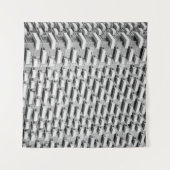 Grijze betonbouw wandkleed (Voorkant (horizontaal))