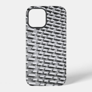 Grijze betonnen gebouw iPhone 12 hoesje