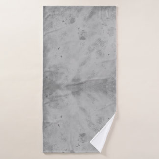 Grijze betonnen textuur achtergrond roestig vervaa badhanddoek