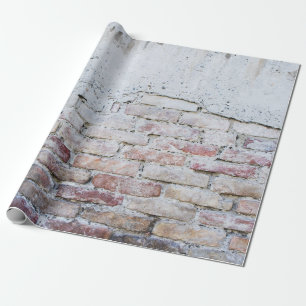Grijze betonstenen wand cadeaupapier
