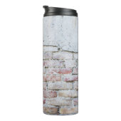 Grijze betonstenen wand thermosbeker (Geroteerd rechts)