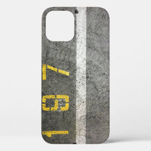 Grijze betonvloer met 197 bedrukte plaat Case-Mate iPhone case
