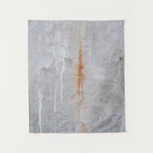 Grijze betonwand wandkleed