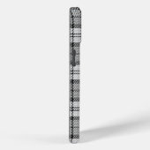 Grijze Blackwatch Tartan Plaid Design Case-Mate iPhone Case (Achterkant / Rechts)