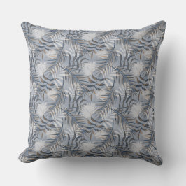 Grijze bladeren kussen