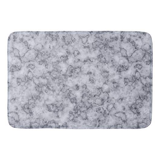 Grijze blauwe marmer badmat (Voorkant)