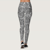 Grijze blik leggings (Achterkant)