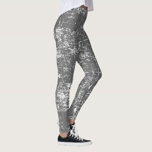 Grijze blik leggings (Rechts)
