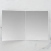 Grijze bloemen - Hongaarse naamdag Kaart (Binnen)