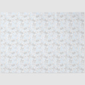 Grijze Bogen & Blauwe Stippen Weefselpapier Tissuepapier (Voorkant)