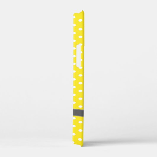 grijze boog op polka dotsCase-Mate iPhone case (Achterkant / Rechts)