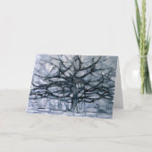 Grijze boom - Piet Mondriaan - Abstracte kunst Kaart (Voorkant)