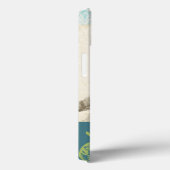 Grijze boomgaard op Patroonachtergrond Case-Mate iPhone Case (Achterkant / Rechts)