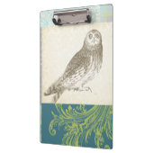 Grijze boomgaard op Patroonachtergrond Klembord (Links)