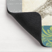 Grijze boomgaard op Patroonachtergrond Muismat (Hoek)