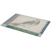 Grijze boomgaard op Patroonachtergrond Snijplank (Hoek)