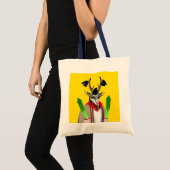 Grijze bosbes tote bag (Voorkant (product))