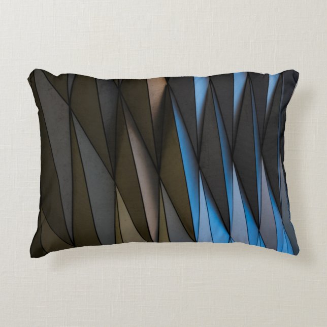 Grijze bouw accent kussen (Voorkant)