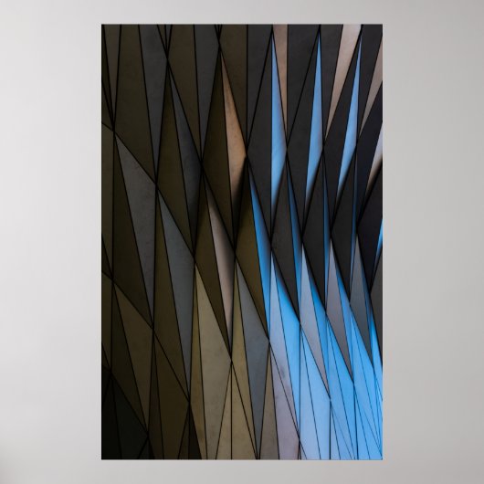 Grijze bouw poster (Voorkant)