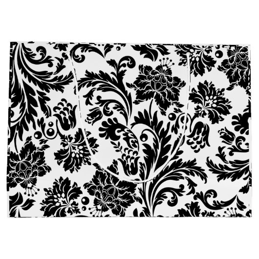 Grijze bruine bruine bridesmaïde groot cadeauzakje (Achterkant)