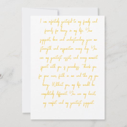 Grijze bubbel ontwerp bedankkaart (Achterkant)