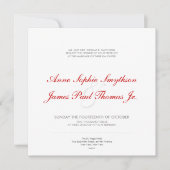 Grijze Bubbels Moderne bruiloft uitnodiging (Voorkant)