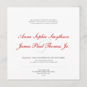 Grijze Bubbels Moderne bruiloft uitnodiging