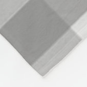 Grijze Buffalo Plaid Boerderij Chicken Fleece Deke (Hoek)