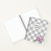 grijze buffelroze roze roze notitieboek (Binnen)