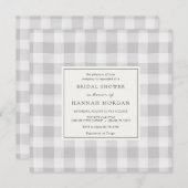 Grijze buffelVrijgezellenfeest Kaart (Voorkant / Achterkant)