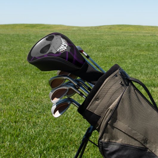 Grijze buitenaardse bestuurderskaart golfheadcover (Insitu)