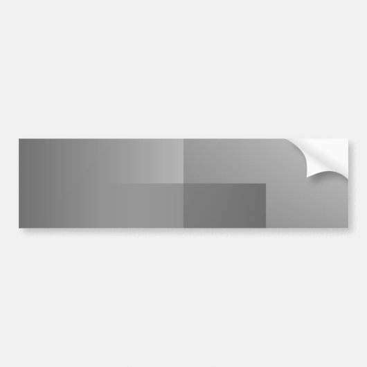 grijze bumpersticker (Voorkant)