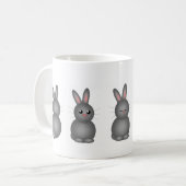 Grijze Bunnies Koffiemok (Voorkant links)