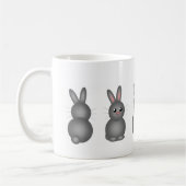 Grijze Bunnies Koffiemok (Links)
