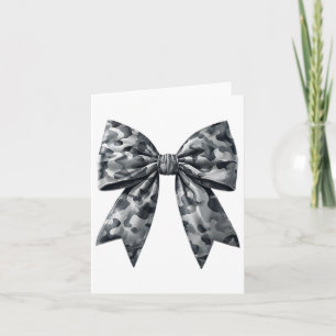 Grijze Camo Boog Jagen Wandelende Meisje Vrouwen C Kaart