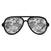 Grijze Camo Lens Sunbril/Shades Aviator Zonnebril (Voorkant)